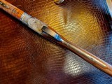 Parker Reproduction DHE - 28ga - 26” - IC/M - Dust Cover and Leather Case Like New - Outstanding Wood - 10 of 19