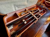 Browning Superposed Diana - 410ga 28ga 20ga - RKLT - ca. 1966 - New in Case - A. Marechal Engraved - 99.9% Condition - 3 of 25