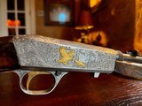 Browning SA22 Belgium Takedown - .22 Long Rifle - Angelo Bee - All Custom - Extra Lusso Grade Deep Relief Engraving - Fine! - 11 of 24