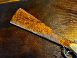 Bertuzzi Sidelock Ejector SLE - 28ga - 28” - IM/F - As New - Checkered Butt - Single Trigger - Heel & Toe Plates - Custom Rose & Scroll - 7 of 25