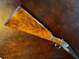 Bertuzzi Sidelock Ejector SLE - 28ga - 28” - IM/F - As New - Checkered Butt - Single Trigger - Heel & Toe Plates - Custom Rose & Scroll - 20 of 25