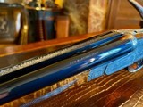 Bertuzzi Sidelock Ejector SLE - 28ga - 28” - IM/F - As New - Checkered Butt - Single Trigger - Heel & Toe Plates - Custom Rose & Scroll - 19 of 25