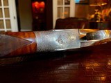 Bertuzzi Sidelock Ejector SLE - 28ga - 28” - IM/F - As New - Checkered Butt - Single Trigger - Heel & Toe Plates - Custom Rose & Scroll - 12 of 25