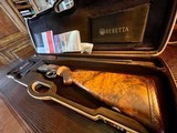 Beretta 687 EELL Classic - 28ga - 28” - MultiChokes - Like New All Accessories Paperwork and Case - Magnificent Wood and Custom Leather Pad - 1 of 25