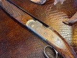 Beretta 687 EELL Classic - 28ga - 28” - MultiChokes - Like New All Accessories Paperwork and Case - Magnificent Wood and Custom Leather Pad - 20 of 25