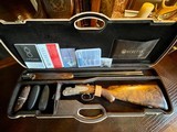 Beretta 687 EELL Classic - 28ga - 28” - MultiChokes - Like New All Accessories Paperwork and Case - Magnificent Wood and Custom Leather Pad - 6 of 25