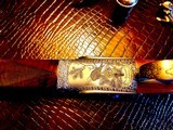 Francotte Best SLE Custom - 28ga - 27 9/16” Barrels - Sk/IC - DT - Ph. Grifnee Master Engraved - Leather Case - Beyond Fine - 22 of 25