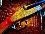 Francotte Best SLE Custom - 28ga - 27 9/16” Barrels - Sk/IC - DT - Ph. Grifnee Master Engraved - Leather Case - Beyond Fine - 3 of 25