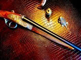 Francotte Best SLE Custom - 28ga - 27 9/16” Barrels - Sk/IC - DT - Ph. Grifnee Master Engraved - Leather Case - Beyond Fine - 1 of 25