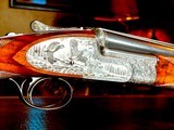Luciano Bosis Best SLE Custom - 16ga - 30” - LM/F - Circassian Walnut - Checkered Butt - ca. 2000 - Pasotti Engraved - Magnificent Shotgun - 12 of 23