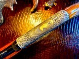 Browning SA Takedown - .22 Short (rare) - Angelo Bee Deep Relief Engraving - Spectacular Rimfire Piece - 5 of 17