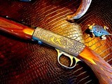 Browning SA Takedown - .22 Short (rare) - Angelo Bee Deep Relief Engraving - Spectacular Rimfire Piece - 4 of 17