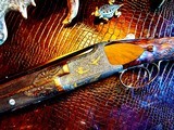Browning Superposed Superlight - 28ga - 28” - IC/M - Angelo Bee’s Personal Masterpiece - Three Piece Forend - Checkered Butt - Fleur-de-lis wood - 13 of 25