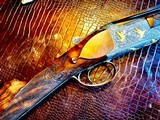 Browning Superposed Superlight - 28ga - 28” - IC/M - Angelo Bee’s Personal Masterpiece - Three Piece Forend - Checkered Butt - Fleur-de-lis wood - 22 of 25
