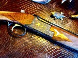 Browning Superposed Superlight P-2R - 20ga - 26.5” - Brilliantly Engraved by Baerten - Cased - 99% condition - Fine Shotgun - 8 of 17