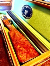 Parker Reproduction DHE - 20ga - 26” - Splinter - IC/M - Finest Walnut Ever - Leather Case & Dust Cover - LIKE NEW GUN - 1 of 21