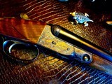 Parker Reproduction DHE - 20ga - 26” - Splinter - IC/M - Finest Walnut Ever - Leather Case & Dust Cover - LIKE NEW GUN - 14 of 21