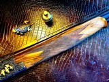 Browning Superlight Midas Custom - 410ga - 2 1/2” - 26.5” - Angelo Bee - Beaded Checkering - Checkered Butt - Circassian Walnut - - 18 of 24