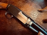 Winchester Model 12 - 20ga - WS1 Choke - Special Order Pigeon Grade Skeet Gun - Round Post - Donut Base Ventilated Rib Marked Simmons Gun Specialties! - 14 of 25