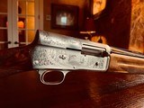 Browning A5 Belgium Made Custom Light - 20ga - ca. 2003 - IC - 27.5” Barrel - Round Knob - Special Order B4 Custom w/French Greyed Engraved Receiver - 12 of 25