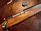 Winchester Model 70 Super Grade African Pre-64 - .458 WIN MAG - Monte Carlo Stock - Early One Cross Bolt Variation - Jewelled Action/Bolt - Clean! - 12 of 20