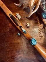 Winchester Model 70 Super Grade African Pre-64 - .458 WIN MAG - Monte Carlo Stock - Early One Cross Bolt Variation - Jewelled Action/Bolt - Clean! - 2 of 20