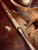 Browning Superlight Presentation P1 - 20ga - M/F - ca. 1977 - Spectacular Walnut - J.M.Debrus Engraved - Gold Pheasants & Oak Leaf Scroll - NICE! - 3 of 19