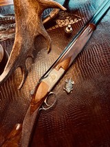 Browning Superlight Presentation P1 - 20ga - M/F - ca. 1977 - Spectacular Walnut - J.M.Debrus Engraved - Gold Pheasants & Oak Leaf Scroll - NICE! - 1 of 19