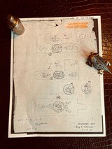 Winchester Model 21 Custom - 20ga - 26” - ca. 1969 - Cody Letter & Drawings - Silver Custom Inlays - Leather Factory Pad - Original Boxes - WS1/WS2 - 4 of 25