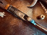 Winchester Model 21 Custom - 20ga - 26” - ca. 1969 - Cody Letter & Drawings - Silver Custom Inlays - Leather Factory Pad - Original Boxes - WS1/WS2 - 9 of 25