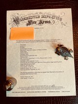 Winchester Model 21 Custom - 20ga - 26” - IC/M - Beavertail - Gold Inlays - Abercrombie & Fitch - ca. 1957 - Cody Letter - Auto Safety - SST - FINE!! - 2 of 25