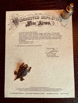 Winchester Model 21 Custom - 20ga - 26” - IC/M - Beavertail - Gold Inlays - Abercrombie & Fitch - ca. 1957 - Cody Letter - Auto Safety - SST - FINE!! - 3 of 25