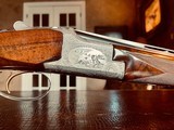 Browning Superposed Superlight Pointer
- 410ga - M/F - J.M.Debrus/J.M.Florent Engraved - ca. 1976 - Signed 3 times - Rare Collaboration of Engravers - 4 of 24