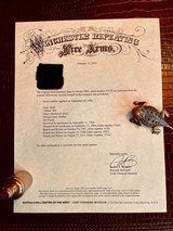 Winchester Model 1895 Custom Deluxe - .405 Winchester - ca. 1906 - Cody Letter - 24” - Straight Grip - Wonderful Condition - High Grade Wood - 3 of 24