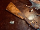 Winchester Model 21 Custom Grade - 20ga - #1 Engraved - “21-A” Carving - 3” - English Stock - Checkered Butt - Ebony Insert - One-of-a-Kind!! - 8 of 25