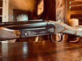Winchester Model 21 Custom Grade - 20ga - #1 Engraved - “21-A” Carving - 3” - English Stock - Checkered Butt - Ebony Insert - One-of-a-Kind!! - 16 of 25