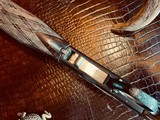 Browning “FN” SA-22 - .22LR - Angelo Bee Custom High Grade - Turkish Walnut - Gold Animals - Outstanding Engraved Background and Predator Scene - 14 of 22