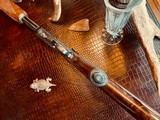 Winchester Model 61 Deluxe #8 - “.22 Win. Mag. R. F.” - Squirrels & Cottontails - 99% High Condition - Magnificent Black Walnut - Finest Engraving!! - 20 of 25