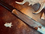 Browning Superlight Gold Classic - 20ga - IC/M - 26.5” - Beaded & Carved Checkering - Collaboratively Engraved by Blues and J. Pirotte - 17 of 25
