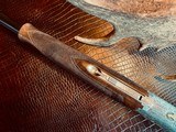Browning Superlight Gold Classic - 20ga - IC/M - 26.5” - Beaded & Carved Checkering - Collaboratively Engraved by Blues and J. Pirotte - 14 of 25