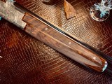 Browning “FN” Belgium Superposed P4 - 28ga - 32” - J.M. Smets Engraved - F/F - Solid Rib - 3-Piece Style Forend - Circassian Walnut - Checkered Butt - 22 of 25