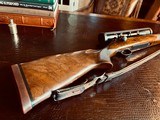Winchester Model 70 Pre-64 - .338 Winchester - Detachable Zeiss w/Flip-up peep-site - Clean Field Rifle - 5 of 13