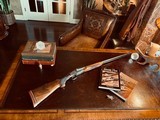 AYA #53 Cyril S. Adams Imported - 12ga - 28” - Sk/Sk - Single Trigger - Beavertail - Maker’s Leather Case & Dust Cover Accessories - High Condition - 20 of 25