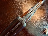 AYA #53 Cyril S. Adams Imported - 12ga - 28” - Sk/Sk - Single Trigger - Beavertail - Maker’s Leather Case & Dust Cover Accessories - High Condition - 21 of 25