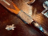 AYA #53 Cyril S. Adams Imported - 12ga - 28” - Sk/Sk - Single Trigger - Beavertail - Maker’s Leather Case & Dust Cover Accessories - High Condition - 23 of 25