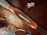 AYA #53 Cyril S. Adams Imported - 12ga - 28” - Sk/Sk - Single Trigger - Beavertail - Maker’s Leather Case & Dust Cover Accessories - High Condition - 14 of 25
