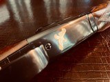 Winchester Model 21 “Show Gun” - 16ga - 26” - IC/M - Exquisitely Detailed Gold Custom Quail by A. DeLucia Engraved at Factory - One-of-a-kind! - 24 of 24