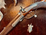 Alexander Henry Double Rifle Express Deluxe Hammer Gun- .450 Calibre - 28” - Underlever Back Action - Rebounding Hammers - 23 of 25