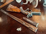 Alexander Henry Double Rifle Express Deluxe Hammer Gun- .450 Calibre - 28” - Underlever Back Action - Rebounding Hammers - 13 of 25