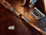 Winchester Model 21 Custom Grade #4 - 410ga - 26” - IC/M - Lightened Frame - Jeweled Flats & Action - Highest Grade Black Walnut - 99% Condition - 13 of 25